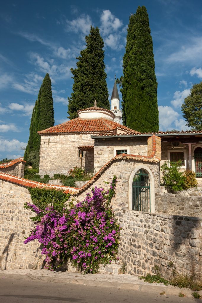 The old street in Montenegro