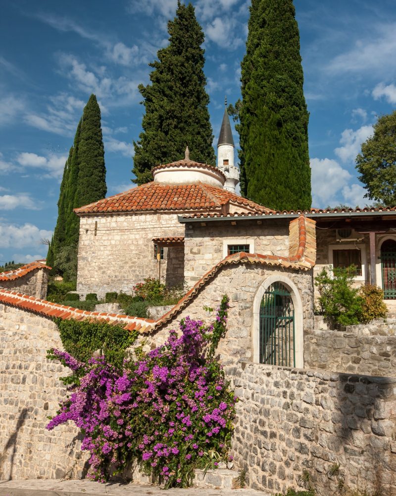 The old street in Montenegro